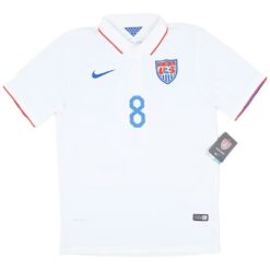 Alternative view of Dempsey #8 Retro USA Home Jersey 2014/15