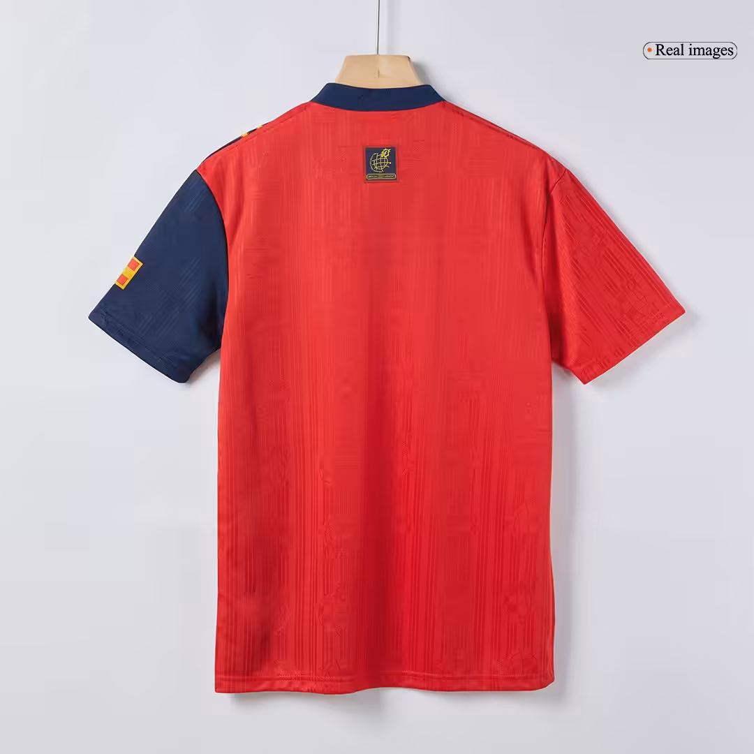 Retro Spain Home Jersey 1996 - Image 4