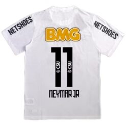 Neymar Jr #11 Retro Santos FC Home Jersey 2011/12