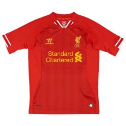 Alternative view of SUAREZ #7 Retro Liverpool Home Jersey 2013/14