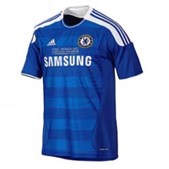 Alternative view of Retro Chelsea UCL Final Home Jersey 2011/12