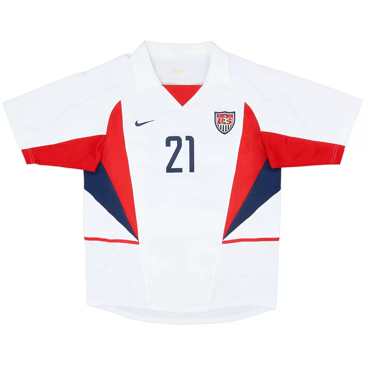 Donovan #21 Retro USA Home Jersey World Cup 2002 - Image 2