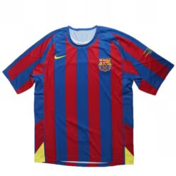 Alternative view of Messi #30 Retro Barcelona UCL Final Home Jersey 2005/06