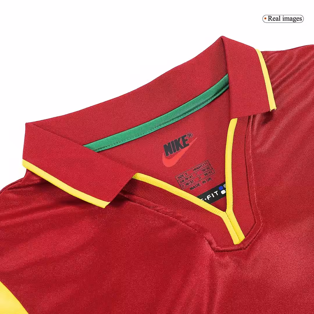 Retro Portugal Home Jersey 1999 - Image 4