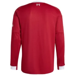 Alternative view of Liverpool Home Long Sleeve Jersey 2025/26