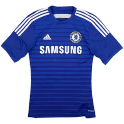 Alternative view of Hazard #10 Retro Chelsea Home Jersey 2014/15