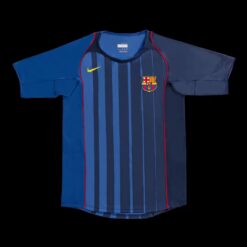 Alternative view of XAVI #6 Retro Barcelona Away Jersey 2004/05