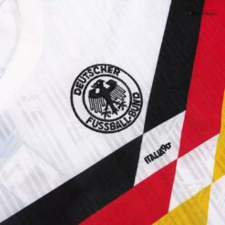 Alternative view of Retro West Germany Home Jersey World Cup 1990