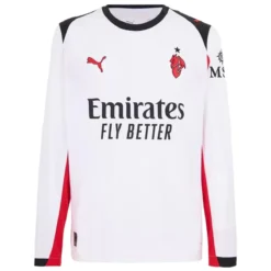 AC Milan Away Long Sleeve Jersey 2025/26