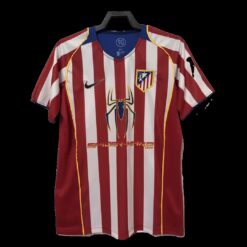 Alternative view of Retro Atletico Madrid Home Jersey 2004/05