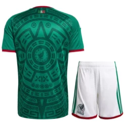 Alternative view of Mexico Home Jersey Kit World Cup 2026