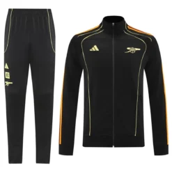 Arsenal Training Tracksuit Kit(Jacket+Pants) Black 2025/26
