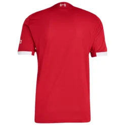 Alternative view of Liverpool Home Match Jersey Player Version 2025/26