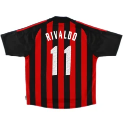 RIVALDO #10 Retro AC Milan Home Jersey 2002/03