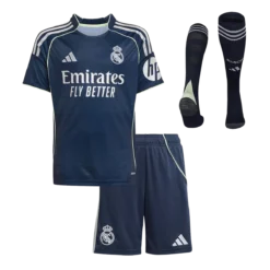 Alternative view of Kids Real Madrid Away Jersey Full Kit 2025/26