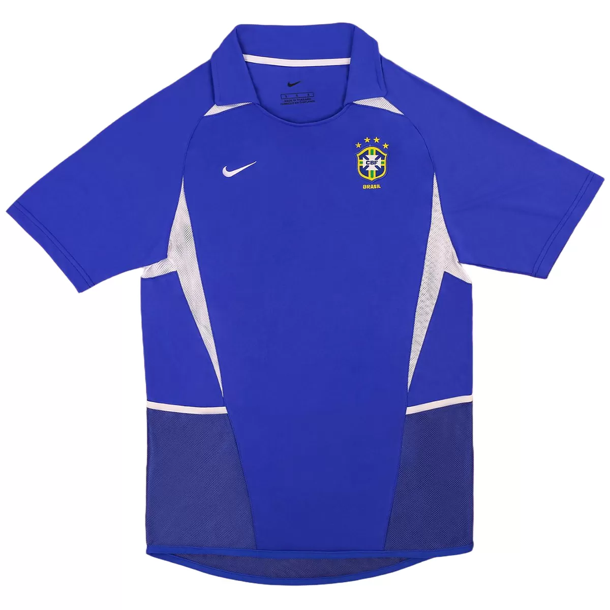 Ronaldinho #11 Retro Brazil Away Jersey World Cup 2002 - Image 3