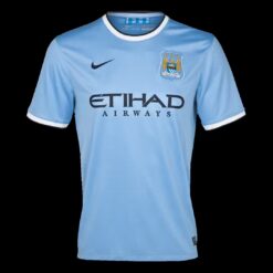 Alternative view of Retro Manchester City Home Jersey 2013/14