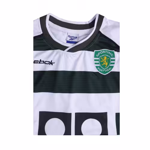 Retro Sporting Lisbon Home Jersey 2002/03 - Image 7