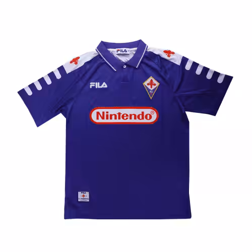 Retro Fiorentina Home Jersey 1998/99 - Image 2