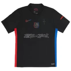 Alternative view of Barcelona x Travis Scott Away Match Jersey 2024/25