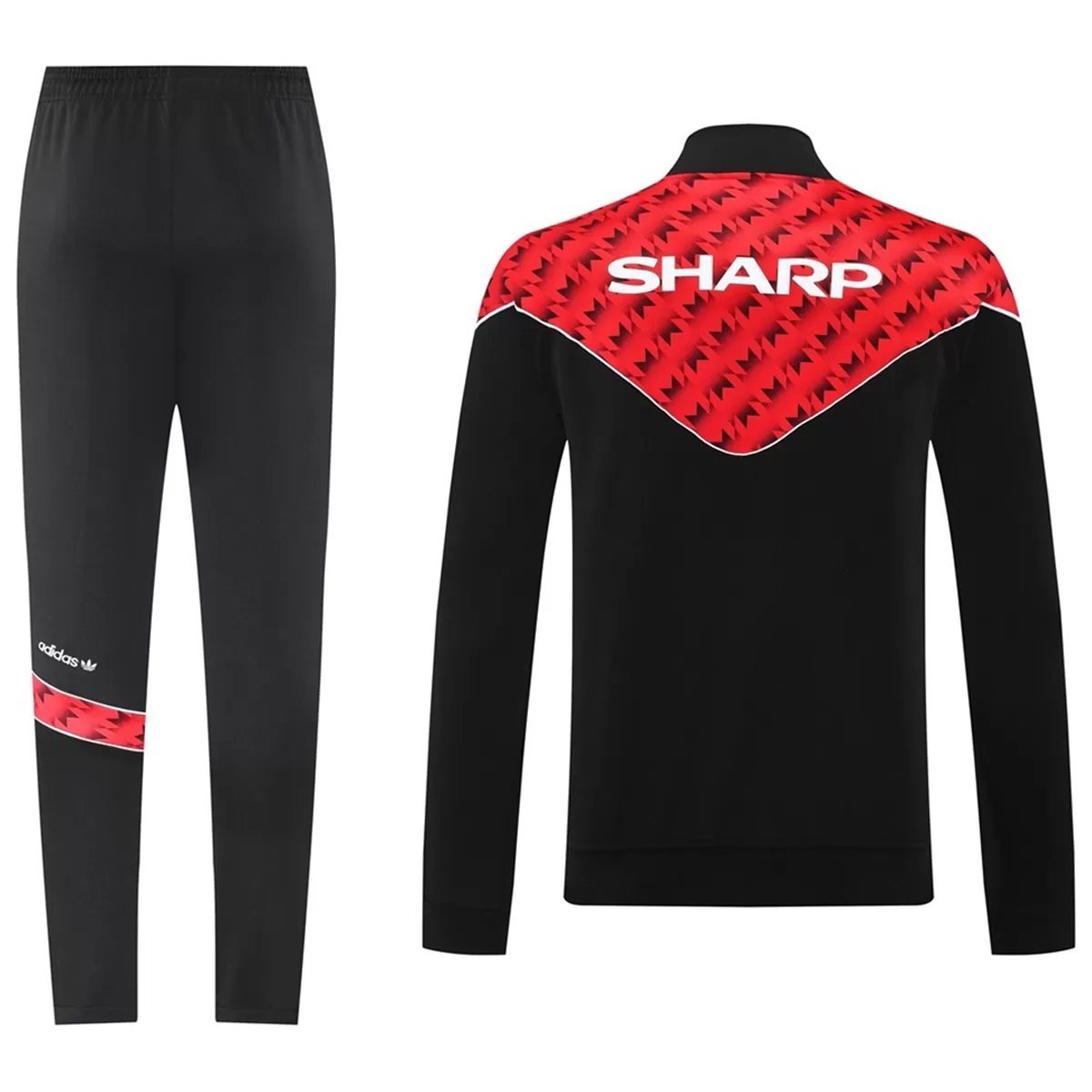 Manchester United Training Tracksuit Kit Red&Black 2025/26 - Image 2
