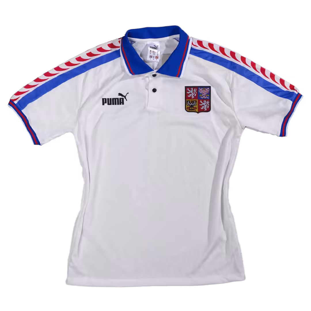 Retro Czech Republic Away Jersey 1996 - Image 2