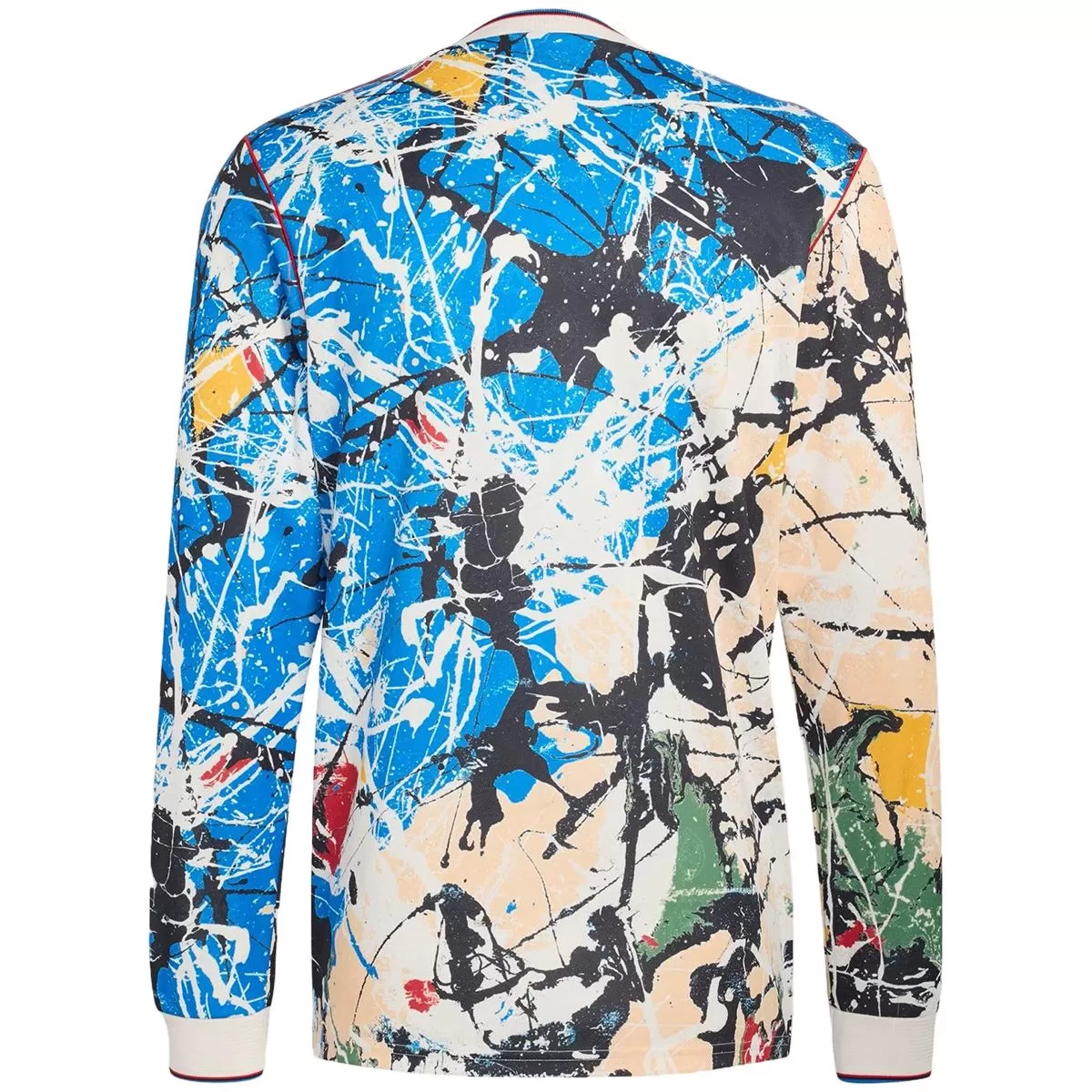 Manchester United Stone Roses Long Sleeve Jersey 2025/26 - Image 2