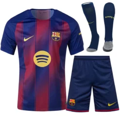 Barcelona Home Jersey Whole Kit 2025/26