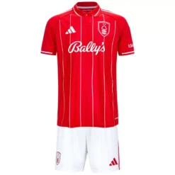 Kids Nottingham Forest Home Jersey Kit 2025/26