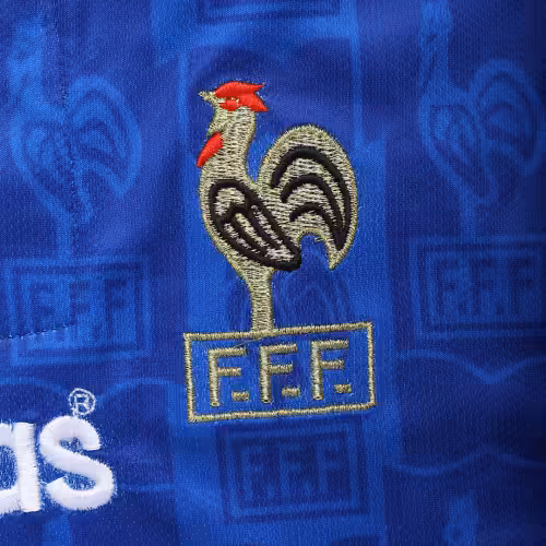 Retro France Home Jersey Euro Cup 1996 - Image 4