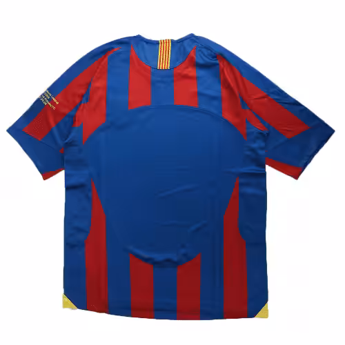 Ronaldinho #10 Retro Barcelona UCL Final Home Jersey 2005/06 - Image 3
