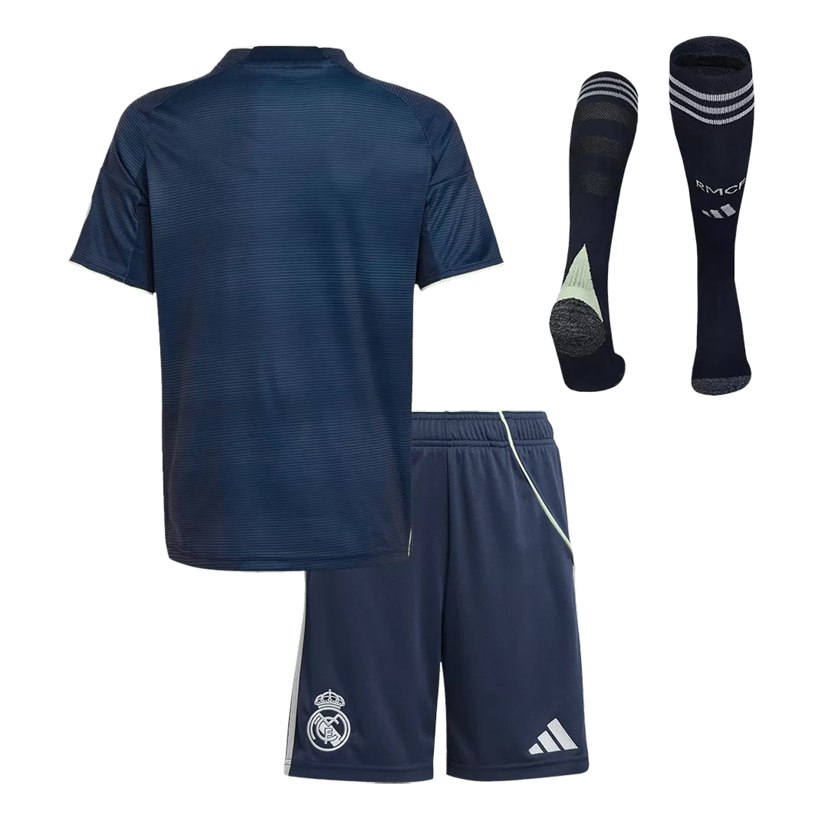 Kids Real Madrid Away Jersey Full Kit 2025/26 - Image 3