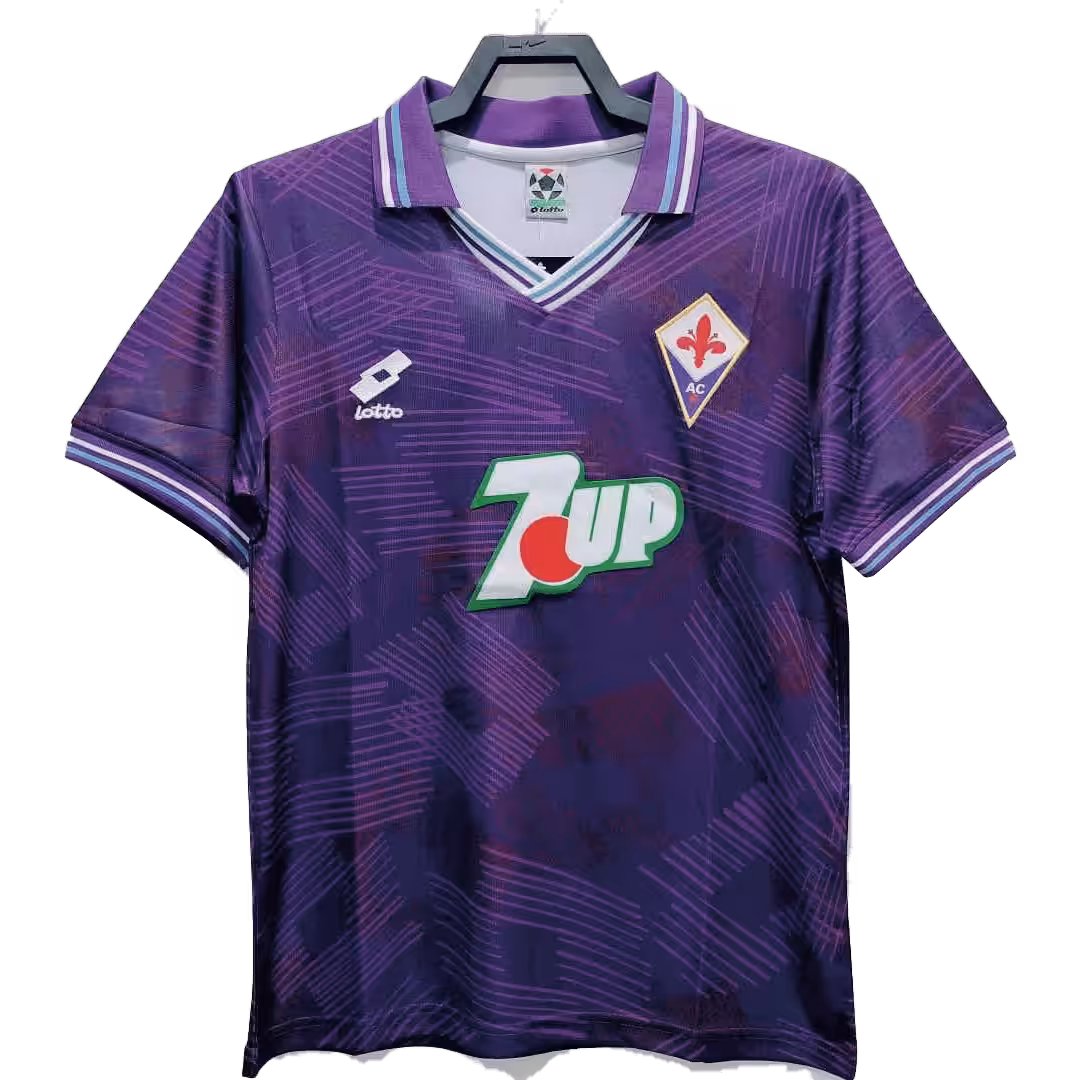 Retro Fiorentina Home Jersey 1992/93 - Image 2