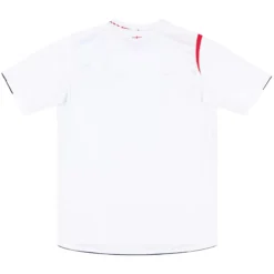Alternative view of Gerrard #4 Retro England Home Jersey World Cup 2006