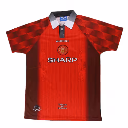 Scholes #18 Retro Manchester United Home Jersey 1996/98 - Image 3