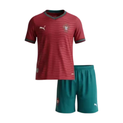 Alternative view of Kids Portugal Home Jersey Kit World Cup 2026