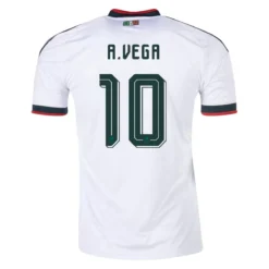 A.VEGA #10 Mexico Away Jersey World Cup 2026