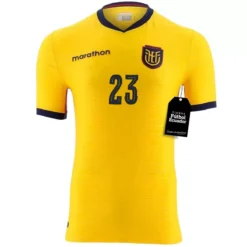 Alternative view of Caicedo #23 Ecuador Home Jersey World Cup 2026
