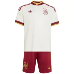 Kids Spain Away Jersey Kit World Cup 2026