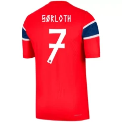 S?RLOTH #7 Norway Home Jersey World Cup 2026