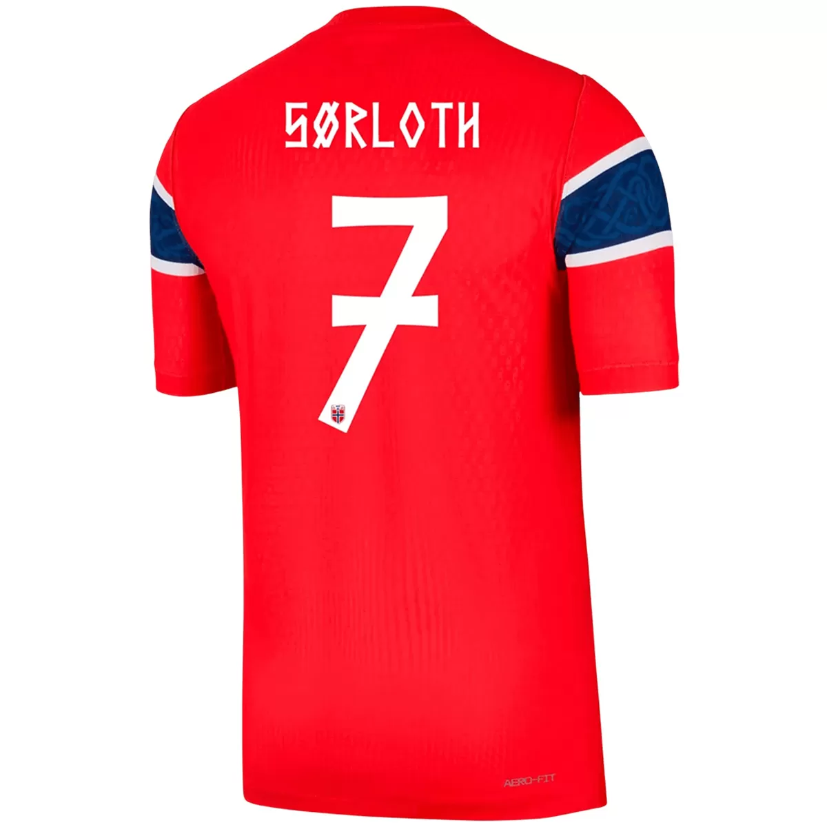 S?RLOTH #7 Norway Home Jersey World Cup 2026