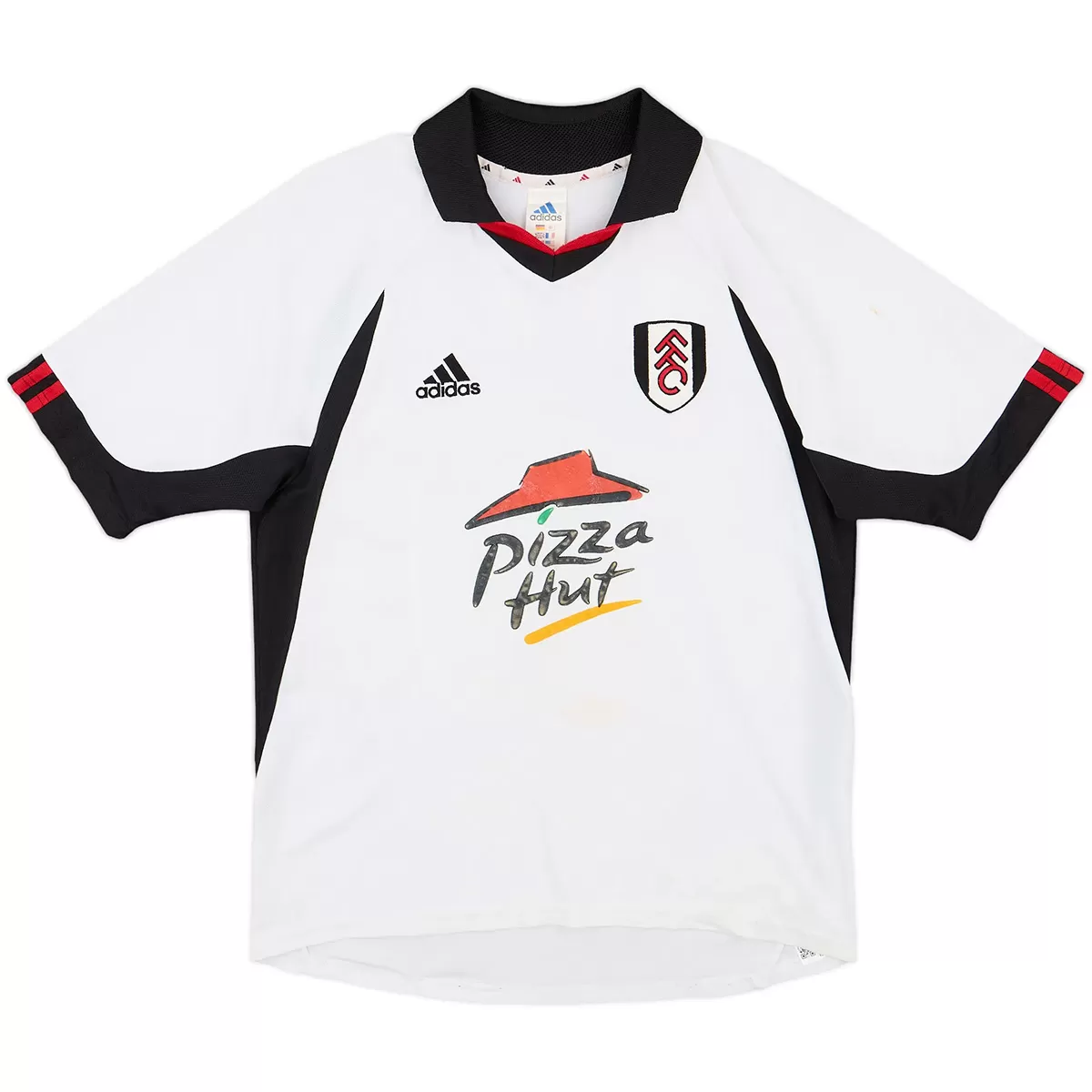 Saha #20 Retro Fulham Home Jersey 2001/02 - Image 3