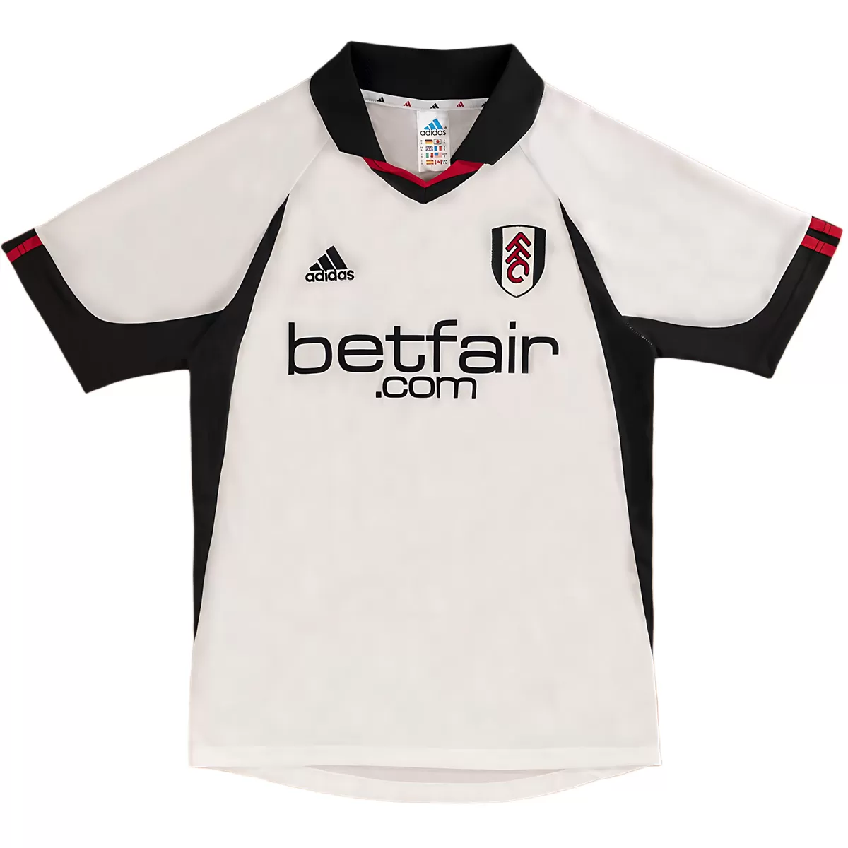 Saha #20 Retro Fulham Home Jersey 2002/03 - Image 3