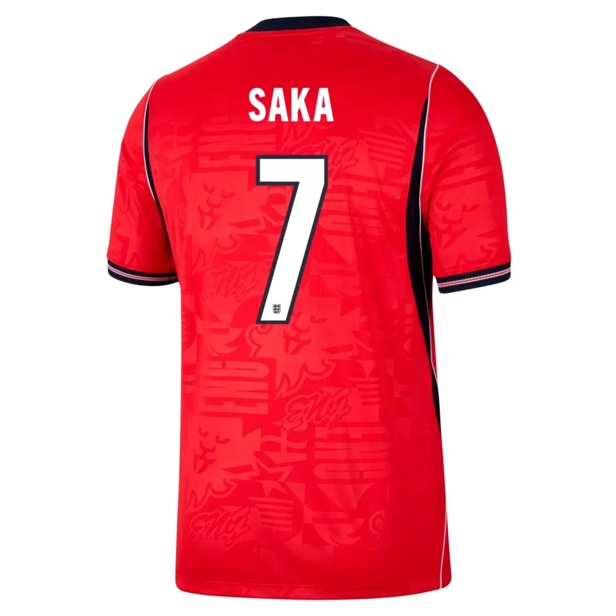 Saka #7 England Away Jersey World Cup 2026