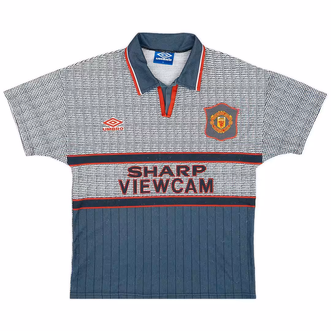Scholes #22 Retro Manchester United Away Jersey 1995/96 - Image 3