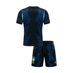 Alternative view of Kids Brazil Away Jersey Kit World Cup 2026