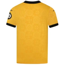 Alternative view of Wolves Home Jersey 2025/26