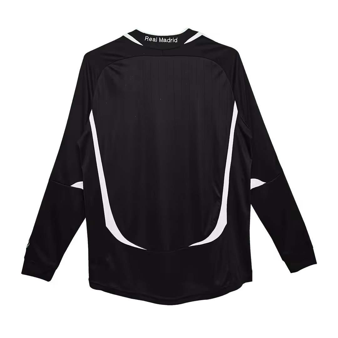Retro Real Madrid Away Long Sleeve Jersey 2006/07 - Image 2