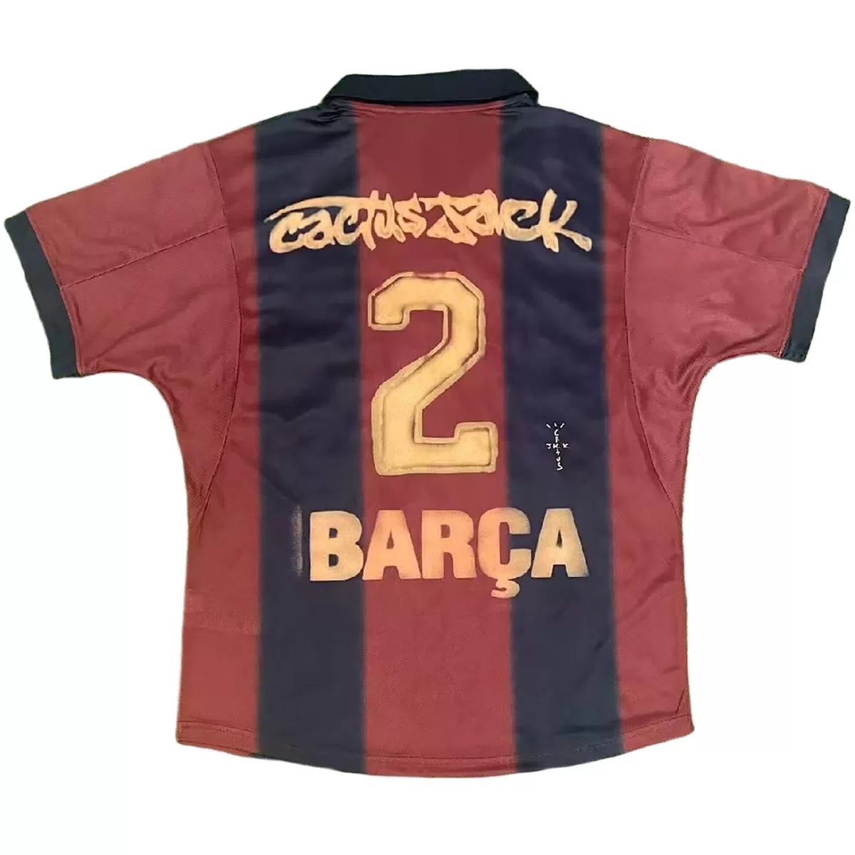Barcelona x Cactus Jack Skeleton Remake Kit 2000/01 - Image 2