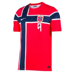 Alternative view of BRAUT HAALAND #9 Norway Home Jersey World Cup 2026